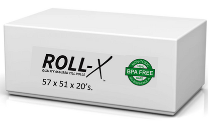 Thermal Till Rolls BPA FREE by Roll-X (Size 57x51)