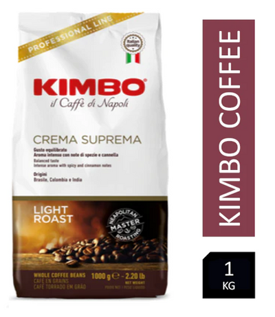 Premium "Italian" Coffee Selection from Lavazza & Kimbo Variety Pack 6 x 1kg