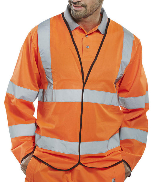 Beeswift Fire Retardant Hi-Vis Jerkin - {ALL COLOURS / SIZES}