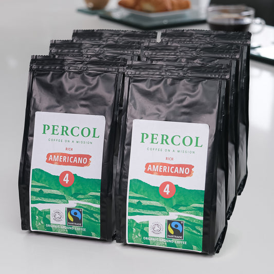 Percol Fairtrade Colombian Ground Coffee 200g