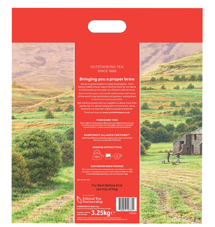 Yorkshire Tea 1040's {New 2-Cup Tea bags} - UK BUSINESS SUPPLIES