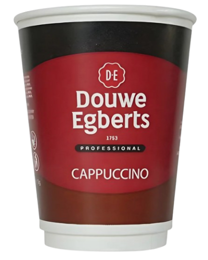 Douwe Egbert Cappuccino 12oz On The Go (10-150 Cups)