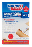 Rapid Relief Instant Cold Pack With Self Adhering Wrap 5"X9" White 9"