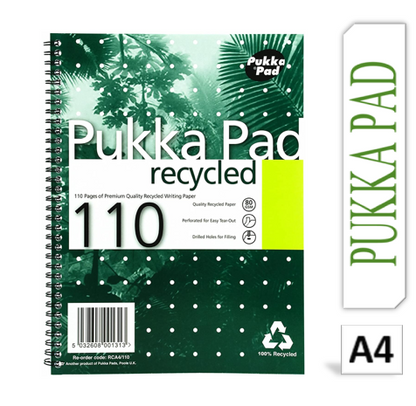 Pukka Pads Recycled A4 Notebook