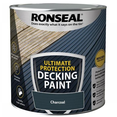 Ronseal Ultimate Decking Paint Charcoal 2.5 Litre