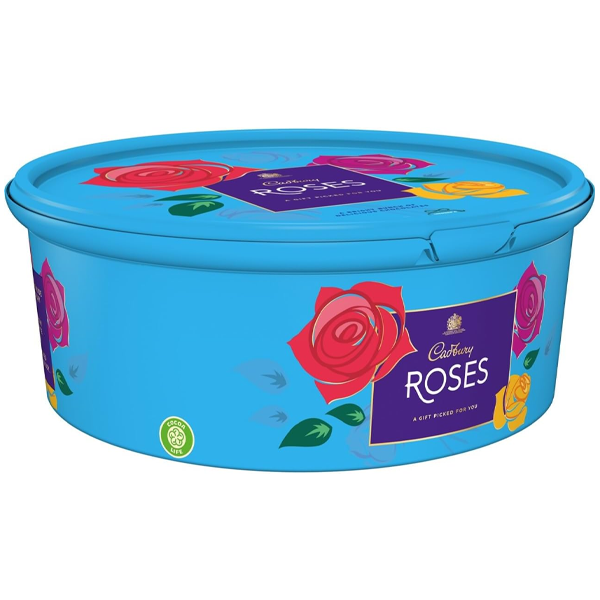 Cadbury Roses Tub | Assorted Cadbury Chocolates 1 x 475g Tub