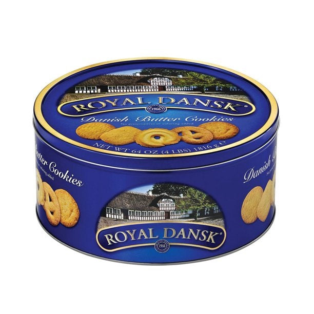 Royal Dansk | Danish Butter Cookies | Blue Tin x 1.8kg