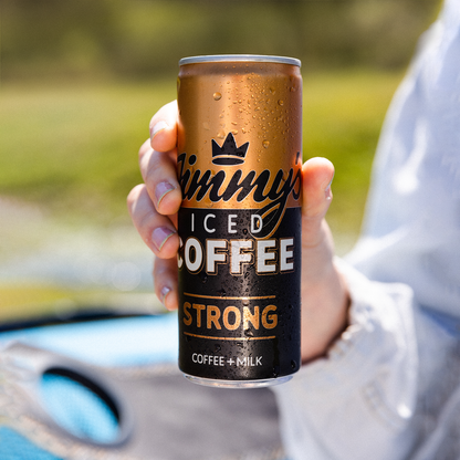 Jimmys Iced Coffee Strong Cans Pack (12x250ml)