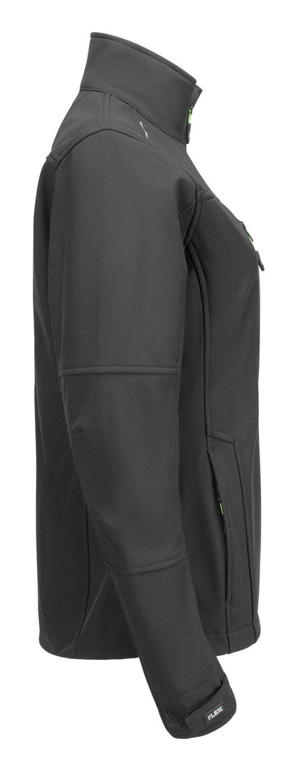 Flex Womens Softshell Jacket Black ALL SIZES
