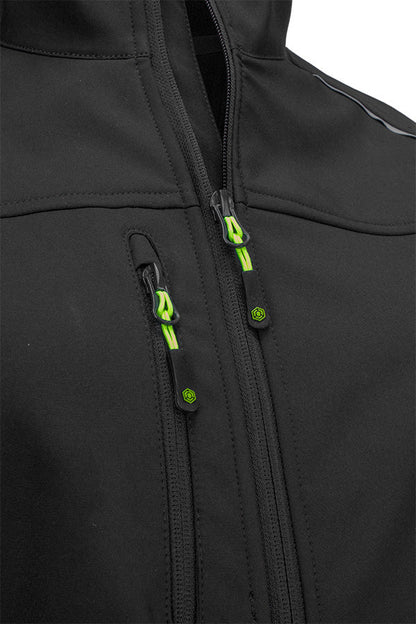 Flex Womens Softshell Jacket Black ALL SIZES