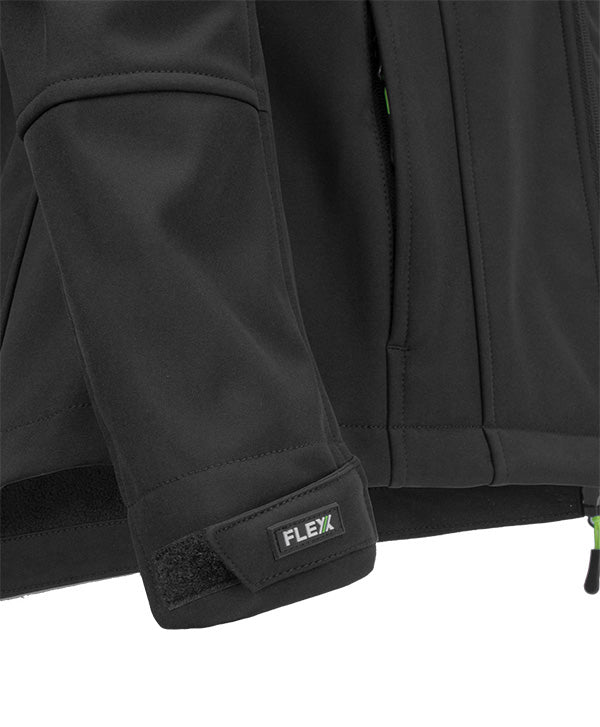 Flex Womens Softshell Jacket Black ALL SIZES