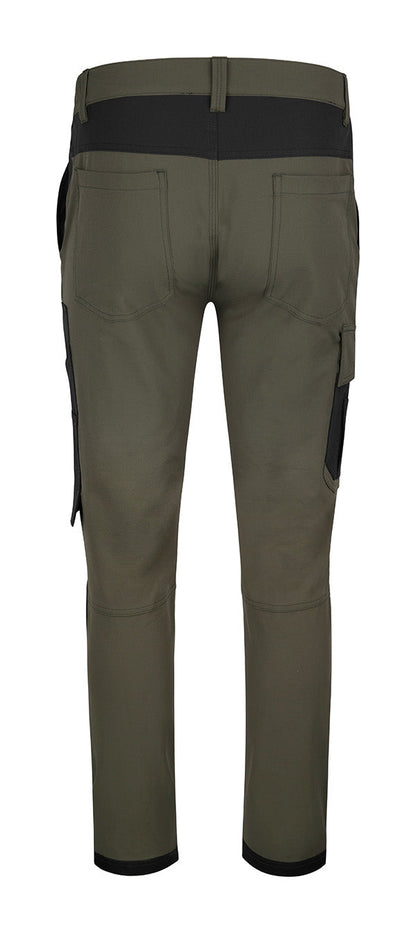 Flex Workwear Trouser Two-Tone Bot Green/Black 36R