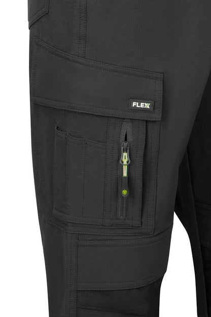 Flex Womens Combat Pocket Trousers Black ALL SIZES