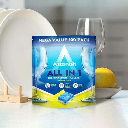 Astonish All In 1 Dishwasher Tablets Lemon (42)