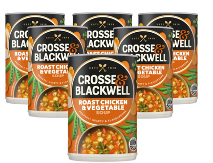 Crosse & Blackwell Roast Chicken & Vegetable Soup 6 x 400g
