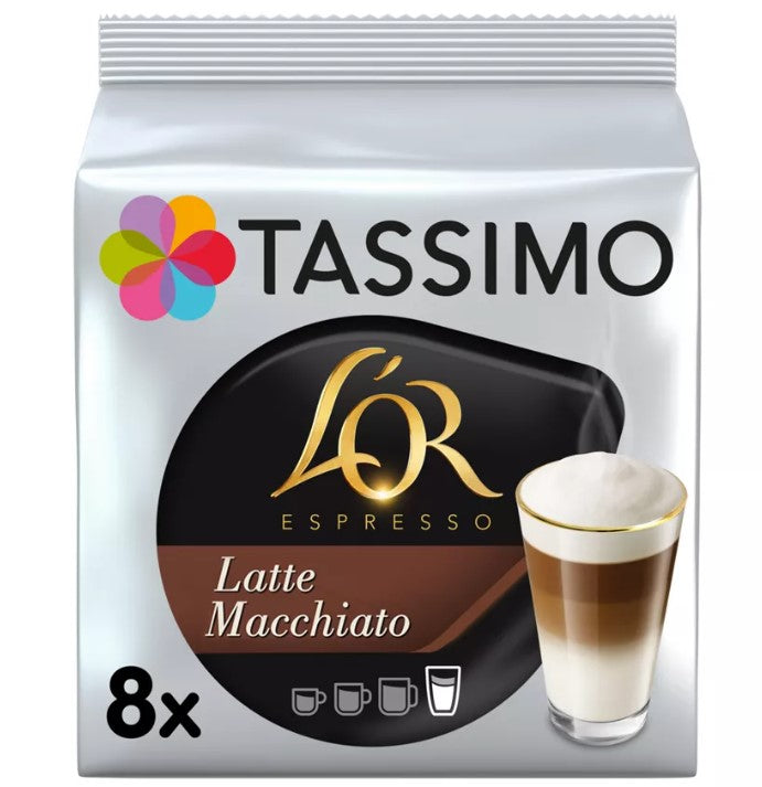 Tassimo L'Or Latte Macchiato 16's