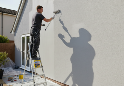 Sandtex Microseal | Smooth Masonry Paint | Vermont Grey | 5 Litre