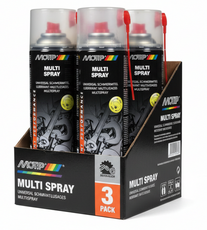 Motip Multi Spray | Universal Lubricant | 1 x 500ml Aerosol