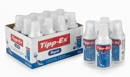 Tipp-Ex Rapid Correction Fluid 12 x 20ml