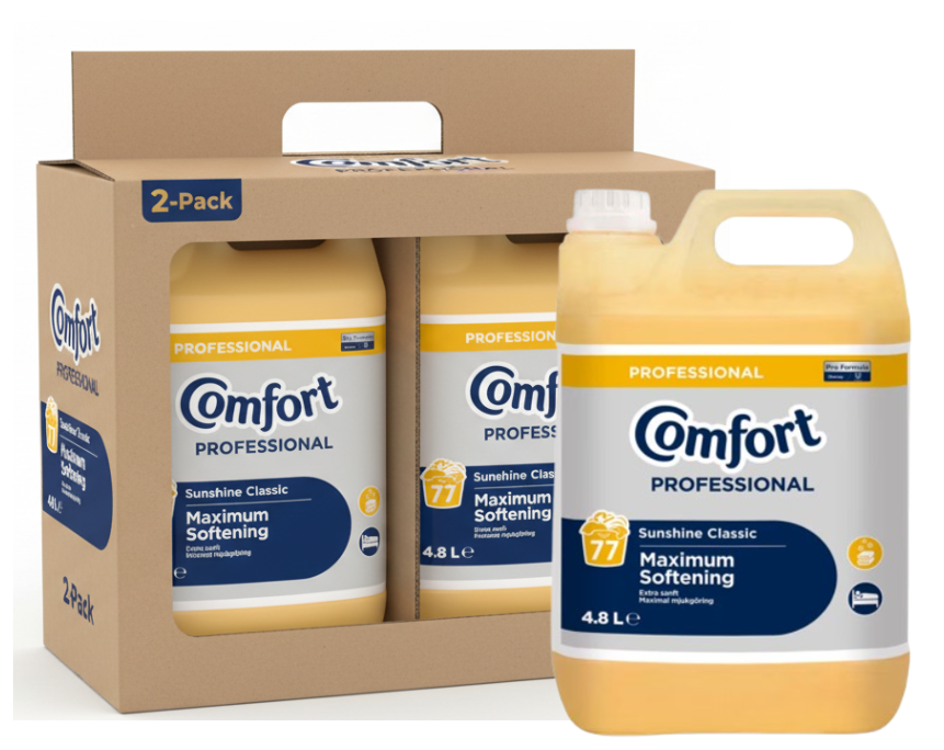 Comfort Professional Sunshine Fabric Softener 4.8 Litre