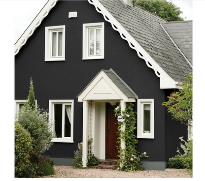 Sandtex Microseal Smooth Masonry Paint | Black | 1 x 5L