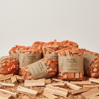 Green Olive Firewood Kindling Firestarting Wood Sticks - 5kg / 27ltr
