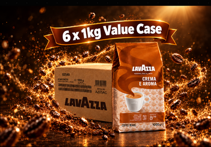 Lavazza Crema e Aroma Coffee Beans 1kg {Brown}