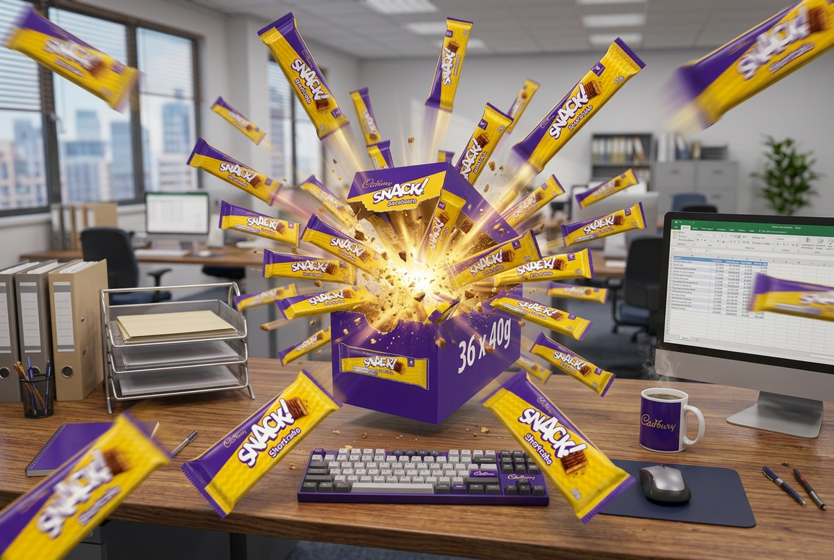 Cadbury Snack Shortcake 40g (Pack of 36) 4249109 KS80974