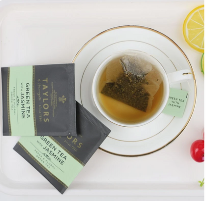 Taylors of Harrogate Green Tea with Jasmin Enveloped Tea Pack 100’s - UK BUSINESS SUPPLIES