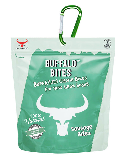 The Buffalo Co. Buffalo Bite Train Treat Sausage | 1 x Bag