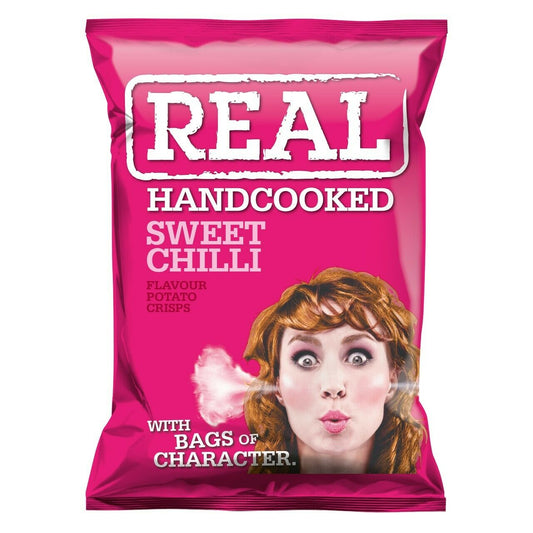 Real Crisps Sweet Chilli 24 x 35g