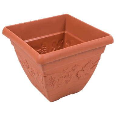 Wham Vineyard Terracotta Square Planter 32cm H236 (Pack of 4 Planters)