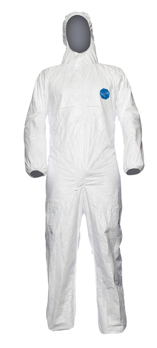 Tyvek 500 Xpert White Hooded Coverall (All Sizes)