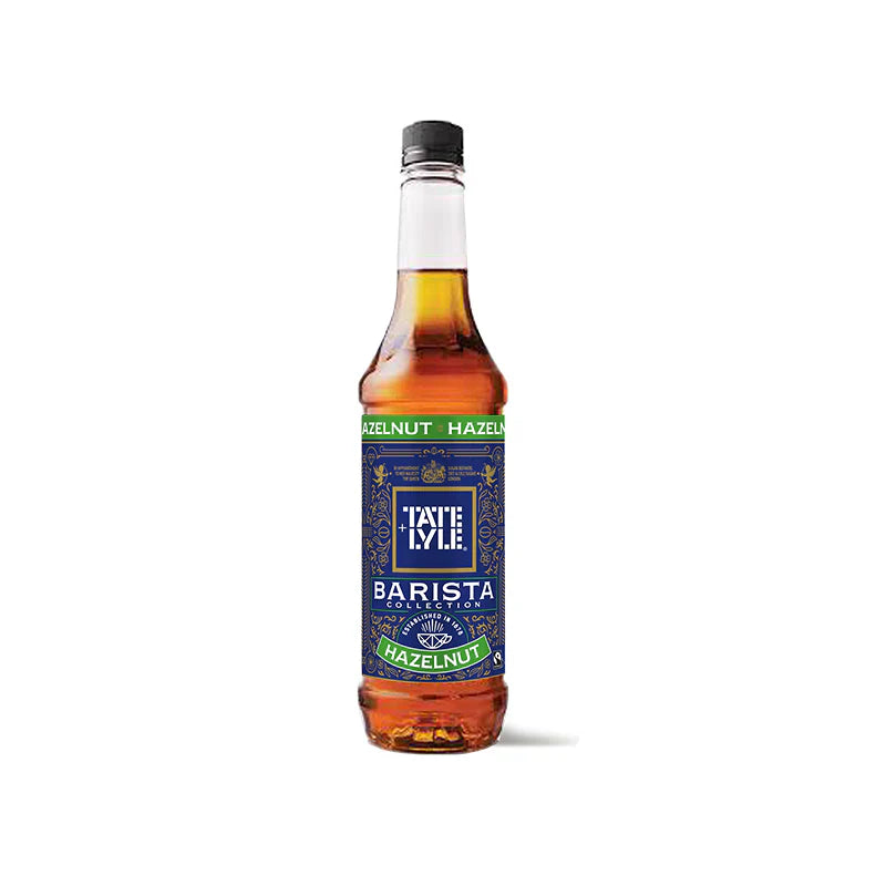 Tate & Lyle Fairtrade Hazelnut Barista Coffee Syrup 750ml, Discounted Pump Option. .