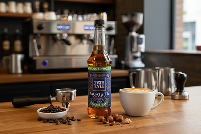 Tate & Lyle Fairtrade Hazelnut Barista Coffee Syrup 750ml, Discounted Pump Option. .