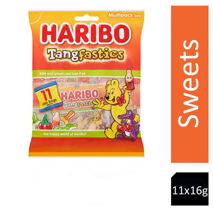 Haribo Tangfastics Mini Packs 11 x 16g