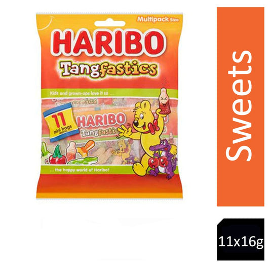 Haribo Tangfastics Mini Packs 11 x 16g