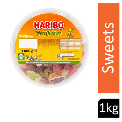 Haribo Tangfastics 1kg Drum | 3 x 1kg Bundle