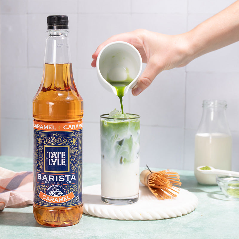 Tate & Lyle Fairtrade Caramel Barista Syrup (3x750ml)