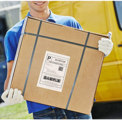 Roll-X Thermal Shipping Labels for Zebra Printer 6x4inch 250 Per Roll