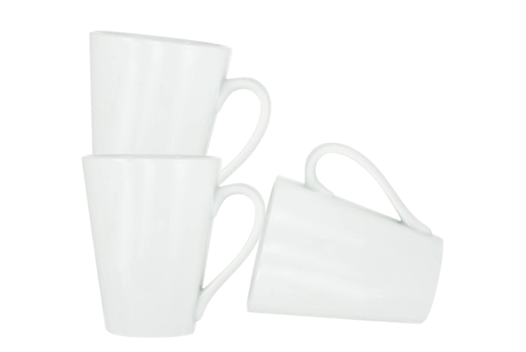 Fixtures Brand White 12oz/340ml Coffee/Tea Mug
