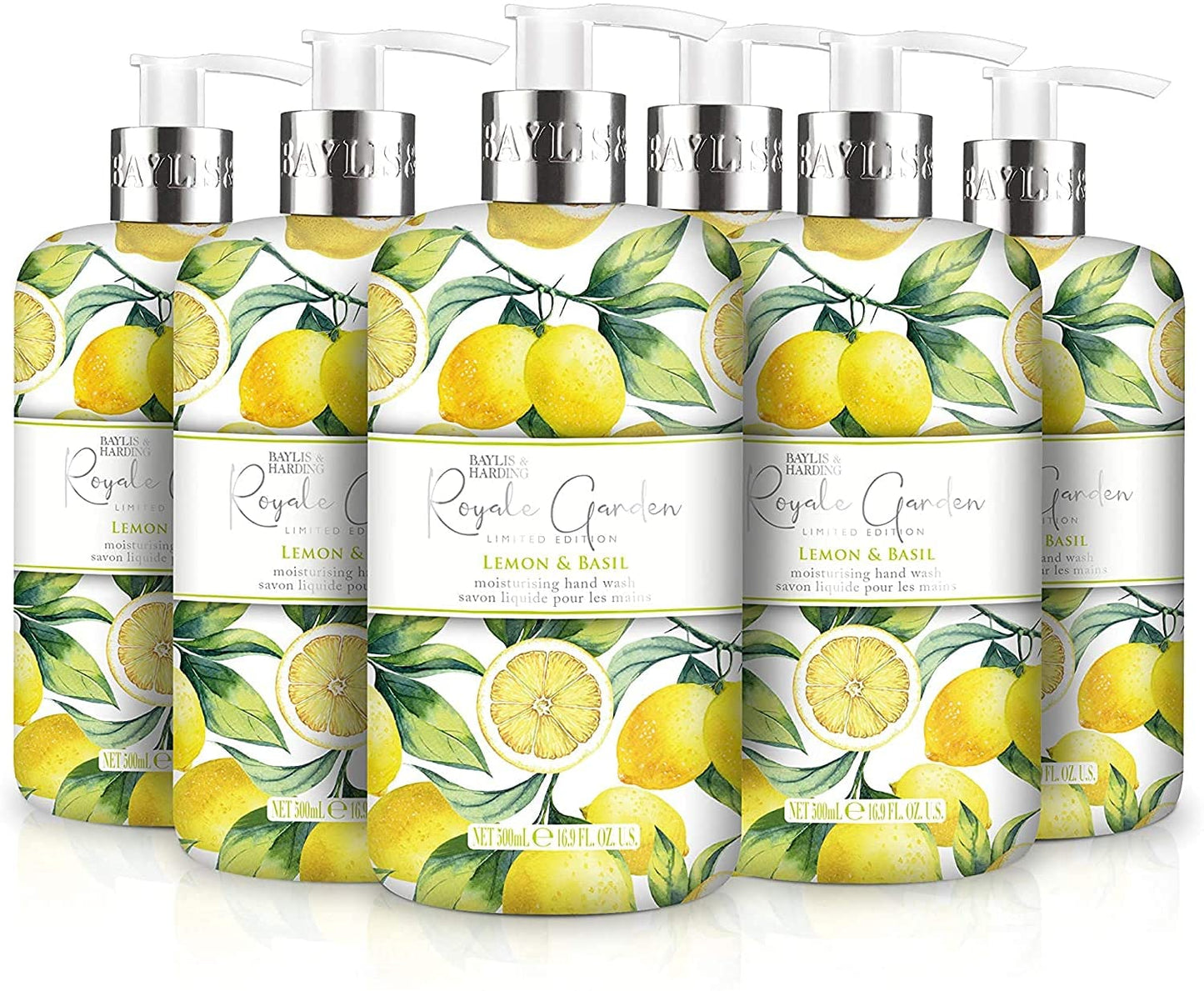 Baylis & Harding Lemon & Basil Hand Wash 500ml - UK BUSINESS SUPPLIES