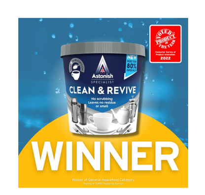 Astonish NEW ! Specialist Clean & Revive Tea & Coffee Stain Remover 350g.