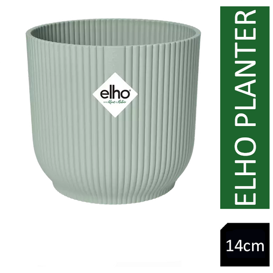 Elho Vibes Sorbet Green Fold Round Planter 14cm