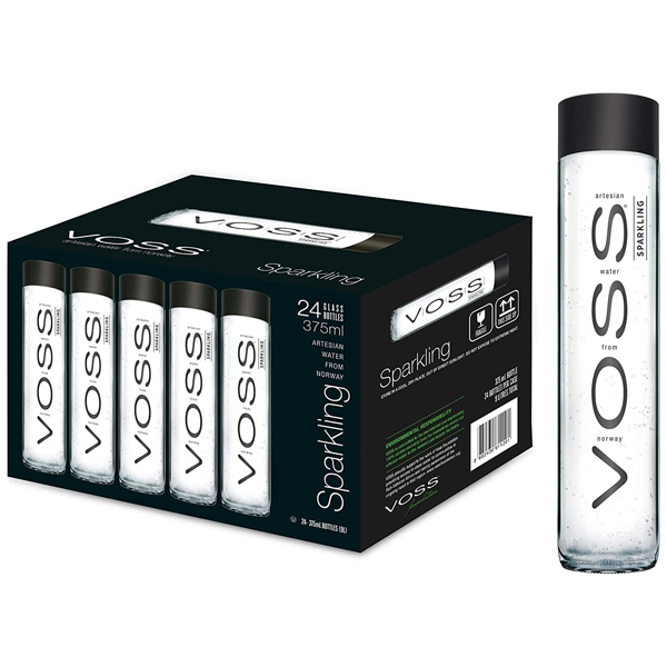 Voss Artesian Sparkling Water 24x375ml