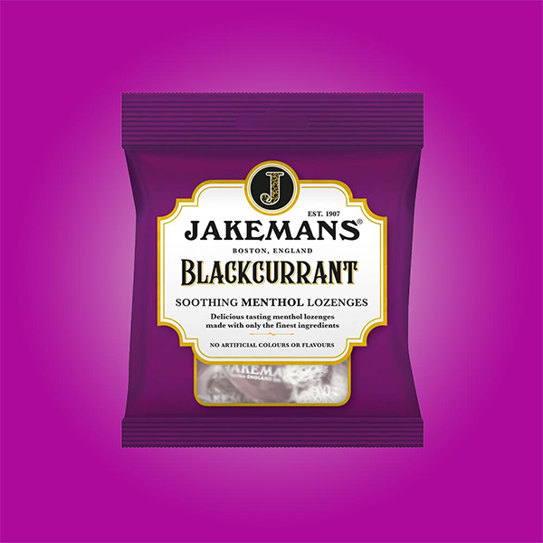 Jakemans Blackcurrant Lozenges 73g | Menthol Lozenges | 3 Pack Bundle