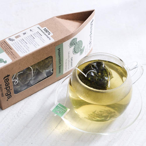 Teapigs Peppermint Whole Leaf Tea Temples Bags 2 x 50's