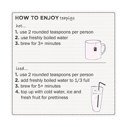 Teapigs Peppermint Whole Leaf Tea Temples Bags 2 x 50's