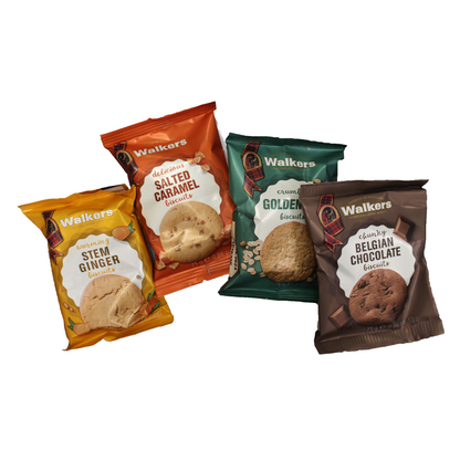 Walkers Mini Assorted Biscuits 4 Variety 100's