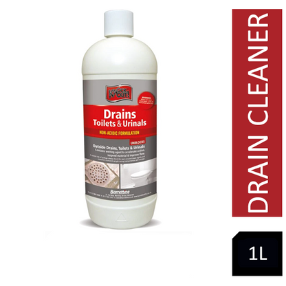 Knock Out Drains,Toilets & Urinals,Non Acidic Unblocker 1L